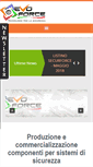 Mobile Screenshot of evoforce.it